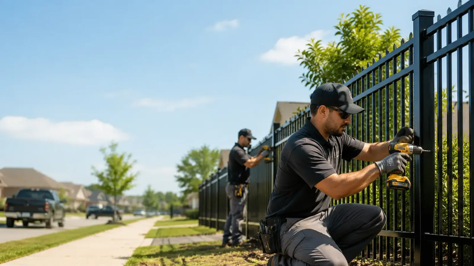 Metal Fence Installation in Wilsonville, AL